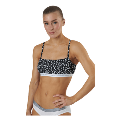 Ck One Unlined Bralette 2-Pack White/Black