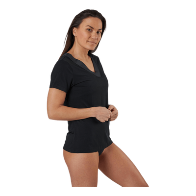S/S V-Neck Black