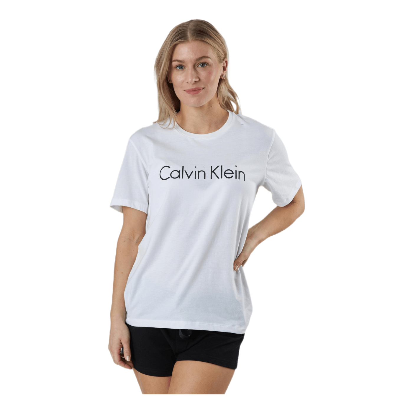 Eco Cotton S/S Crew Neck White
