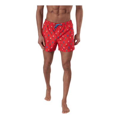 Flamingo Swimshorts Red