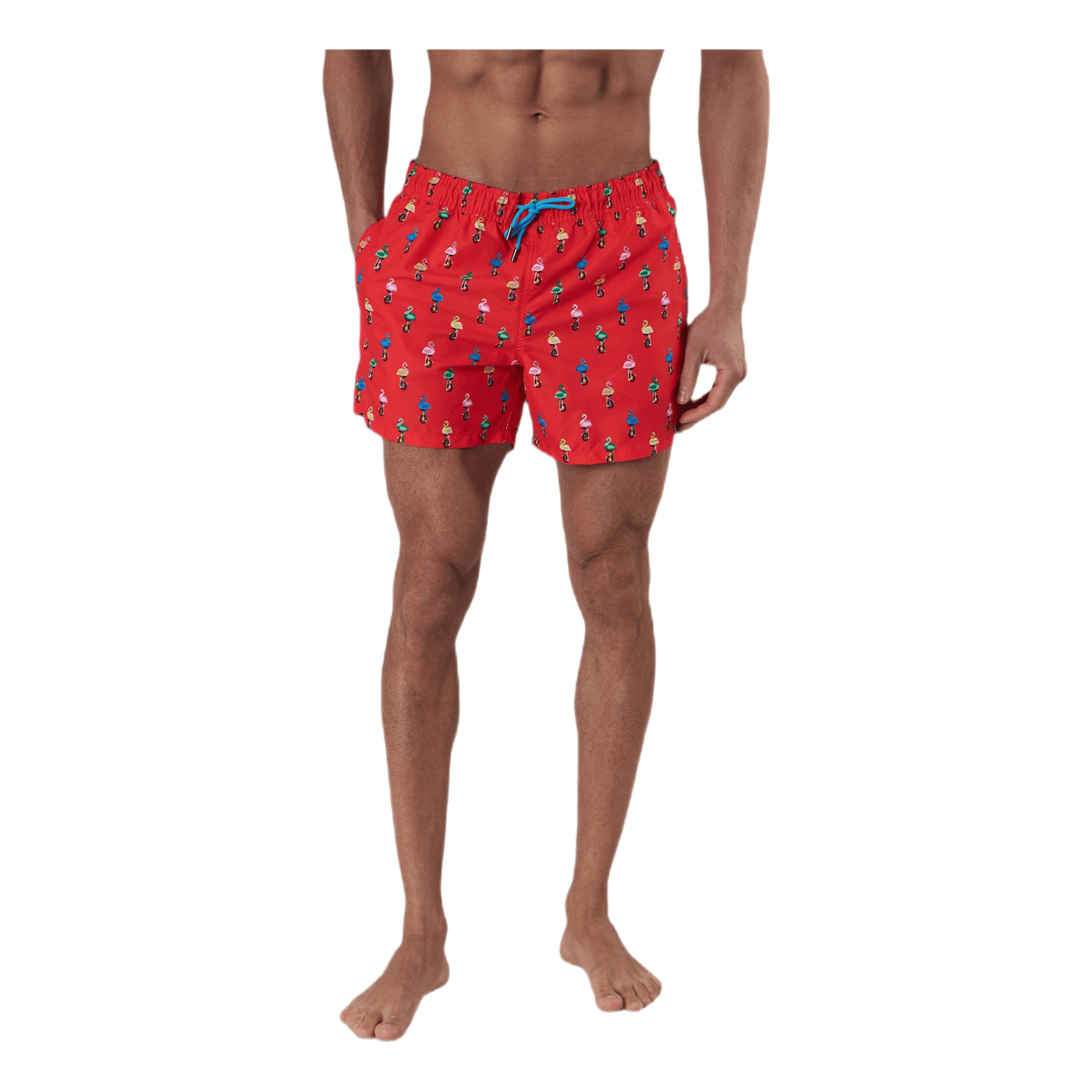 Flamingo Swimshorts Red