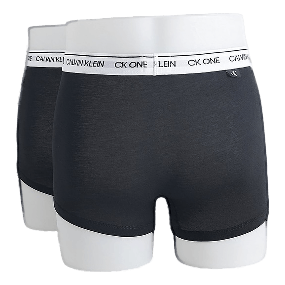 Ck One Cotton Trunk 2-Pack White/Black