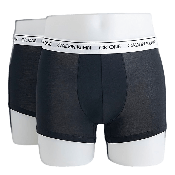 Ck One Cotton Trunk 2-Pack White/Black