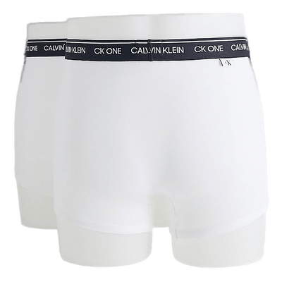 Ck One Cotton Trunk 2-Pack White/Black