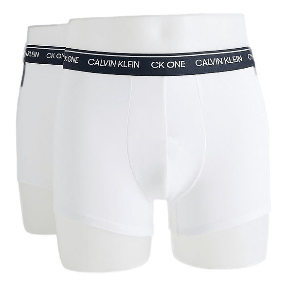 Ck One Cotton Trunk 2-Pack White/Black