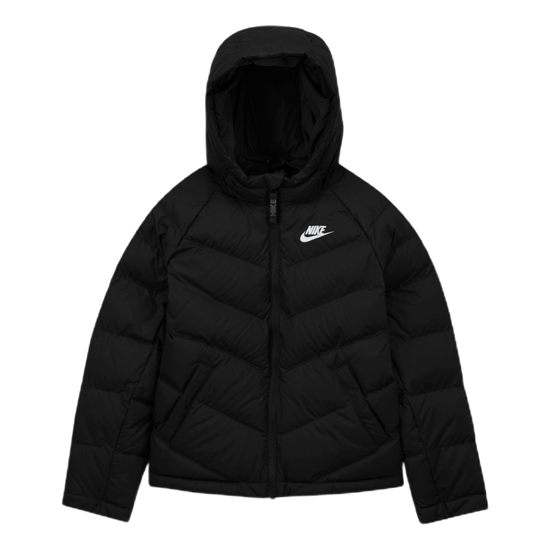 Junior NSW Stadium Jacket Black Nike Runforest