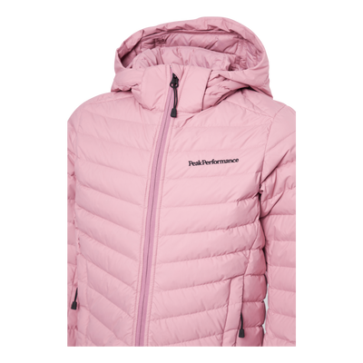 Junior Frost Down Hood Jacket Pink