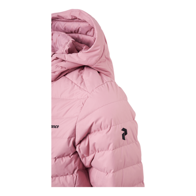 Junior Frost Down Hood Jacket Pink