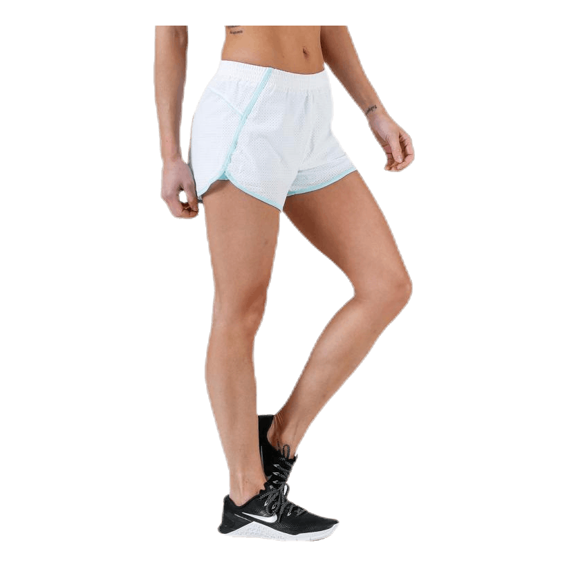 Competition Woven 3.5 Short White/Turquoise