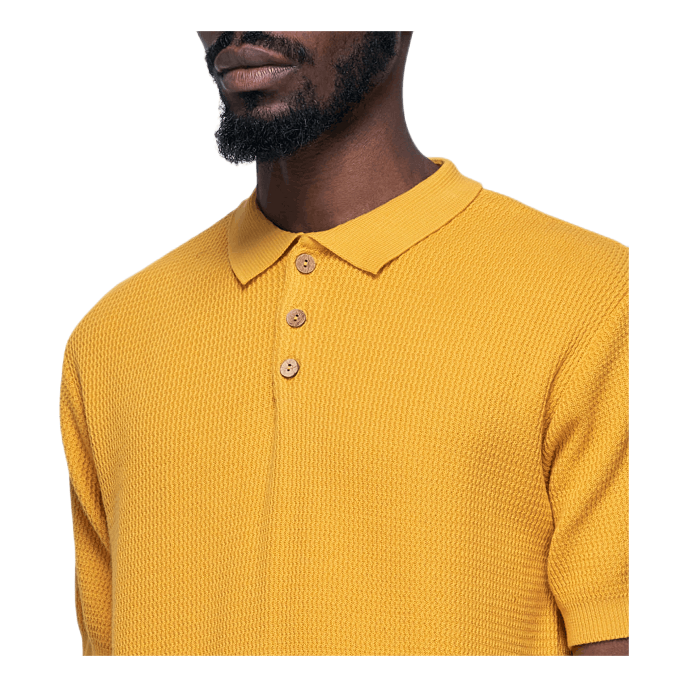 Sweater Short Sleeve Gnesta Yellow