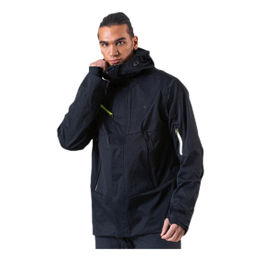 Crescent Shell 2L 10K Jacket Black Oakley – - Main Image