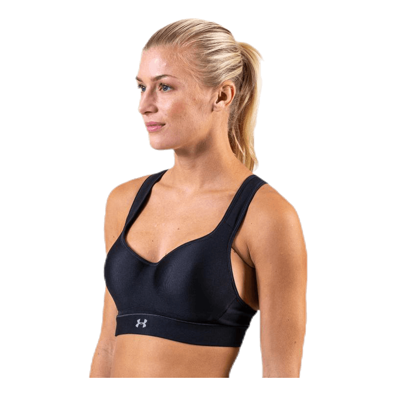 Warp Knit High Impact Bra Black