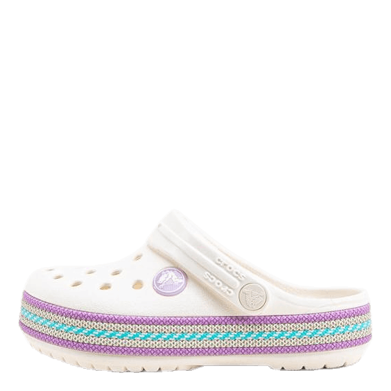 Crocband Sport Cord Clog K White