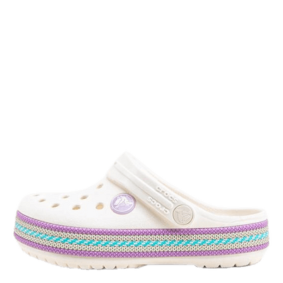 Crocband Sport Cord Clog K White