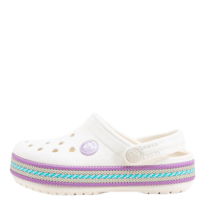 Crocband Sport Cord Clog K White