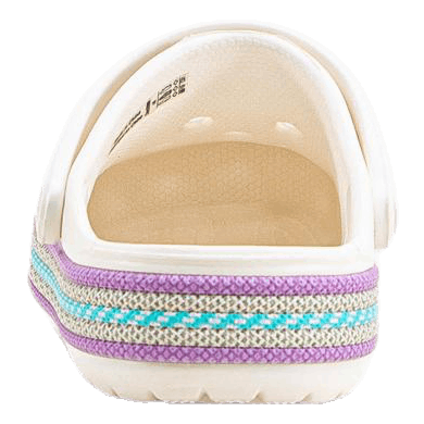 Crocband Sport Cord Clog K White