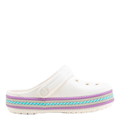 Crocband Sport Cord Clog K White