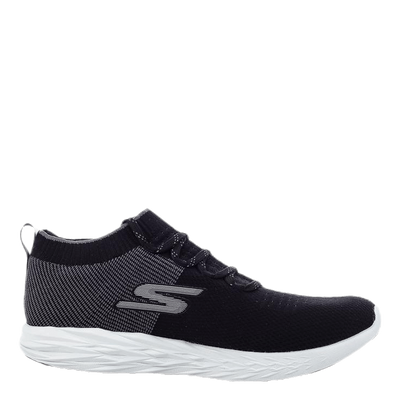 Mens GO Run 6 White/Black