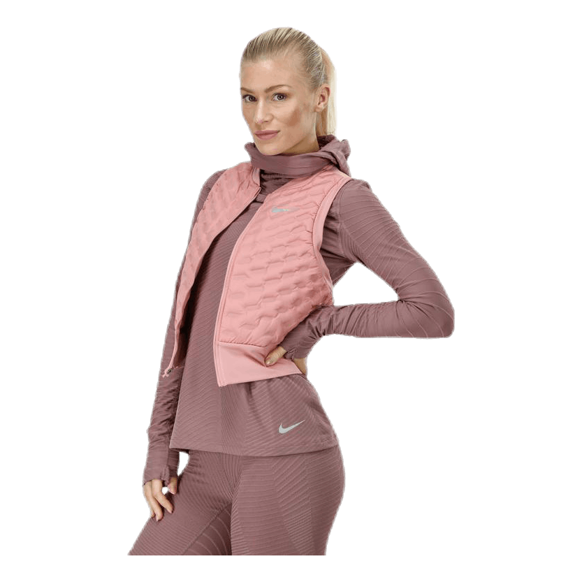 Aeroloft Crop Vest Pink