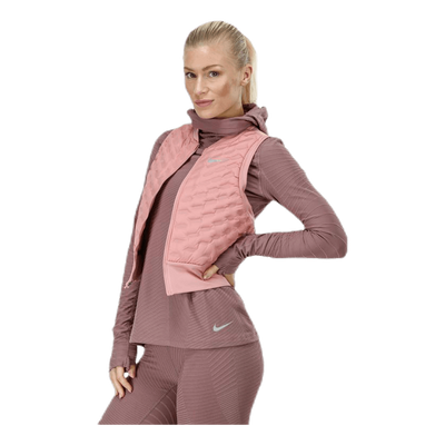 Aeroloft Crop Vest Pink