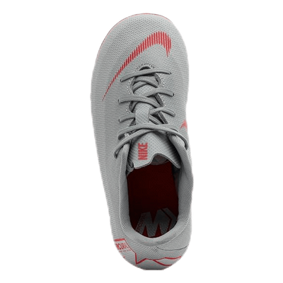 Junior Vapor 12 Academy MG Grey/Red