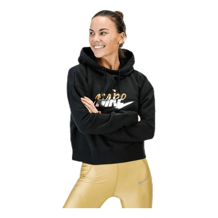 Black nike top rally hoodie