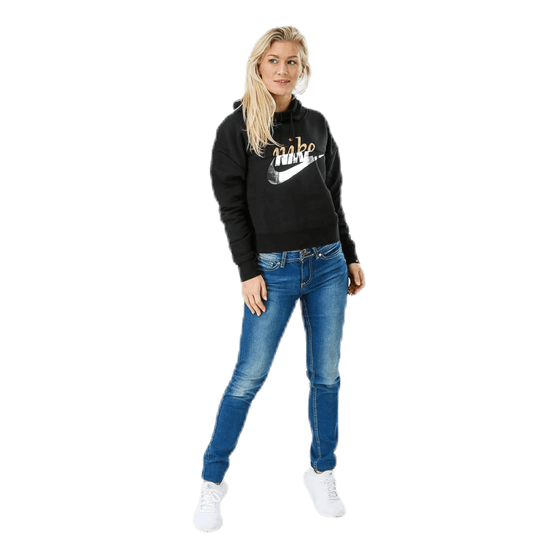 Rally Metallic Hoodie Black