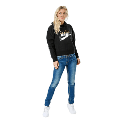 Rally Metallic Hoodie Black