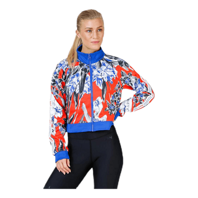Hyper All Over Print Jacket Blue/White