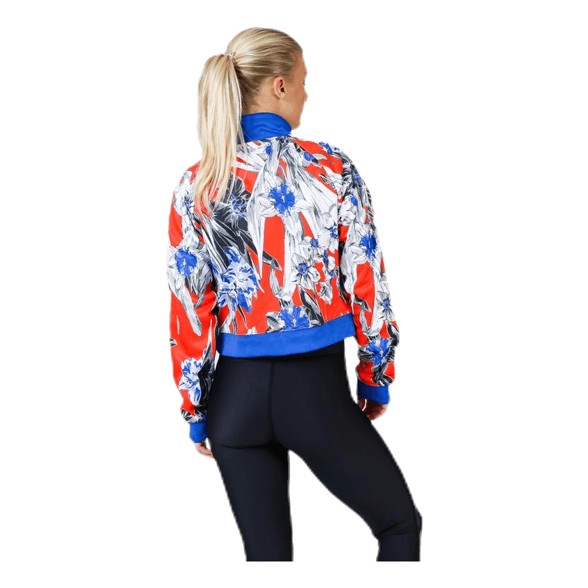 Hyper All Over Print Jacket Blue/White