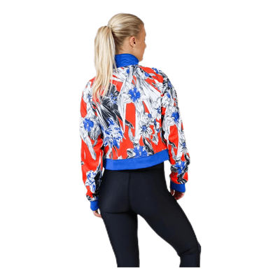 Hyper All Over Print Jacket Blue/White