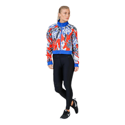 Hyper All Over Print Jacket Blue/White