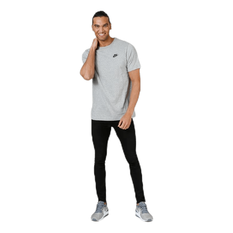 Sportswear Club Men's T-Shirt DK GREY HEATHER/BLACK