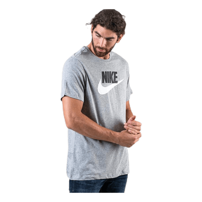Sportswear Men's T-Shirt DK GREY HEATHER/BLACK/WHITE
