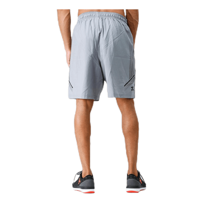 Woven Graphic Short Grey