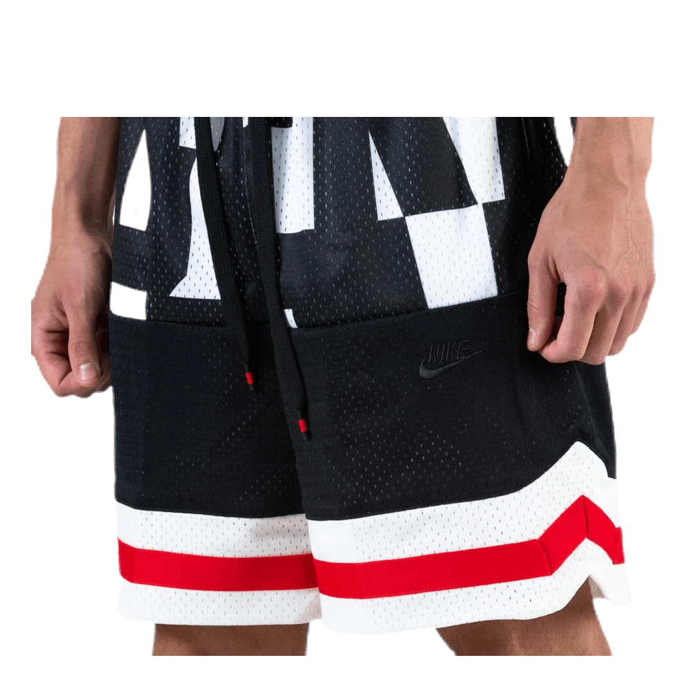 Air Mesh Shorts White/Black