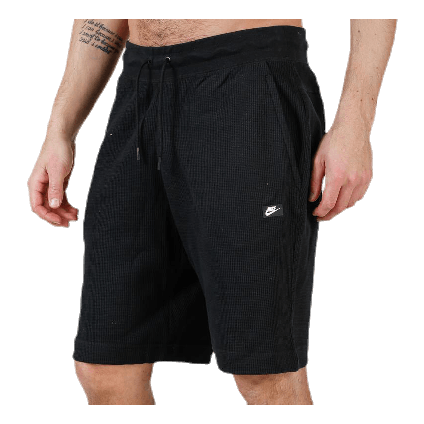 Waffle Shorts Black