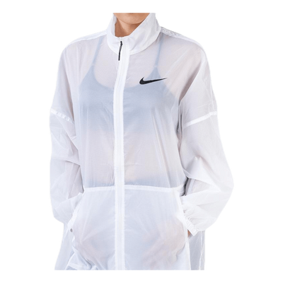 Swoosh Woven Jacket White/Black