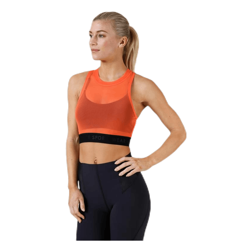 Baselayer Crop Tank Orange