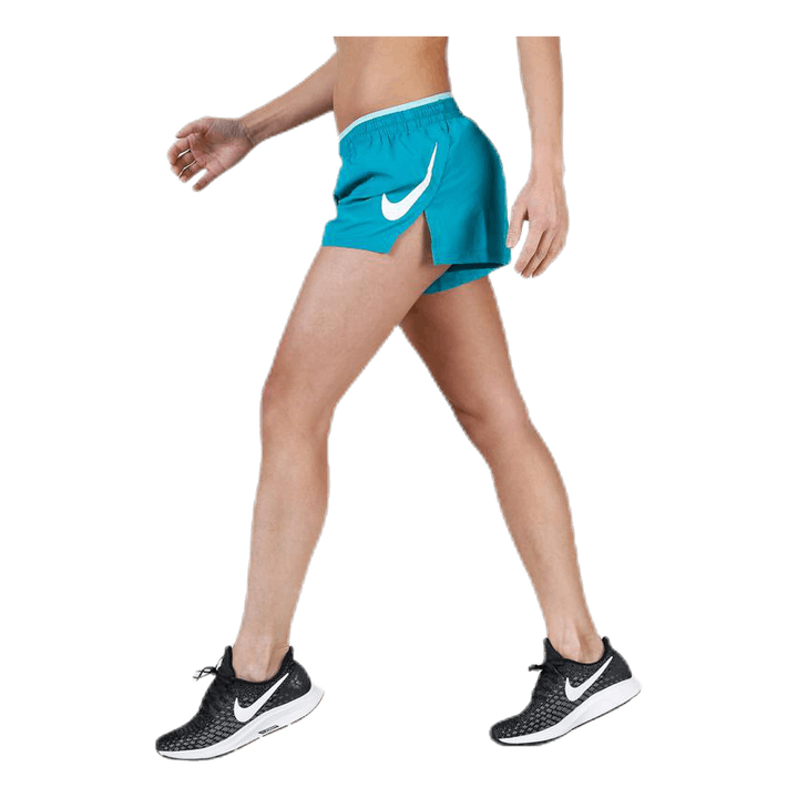 Elevate Track Short  Blue/Turquoise