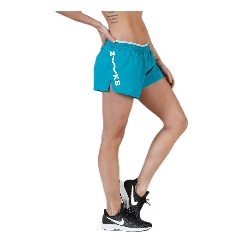 Elevate Track Short  Blue/Turquoise