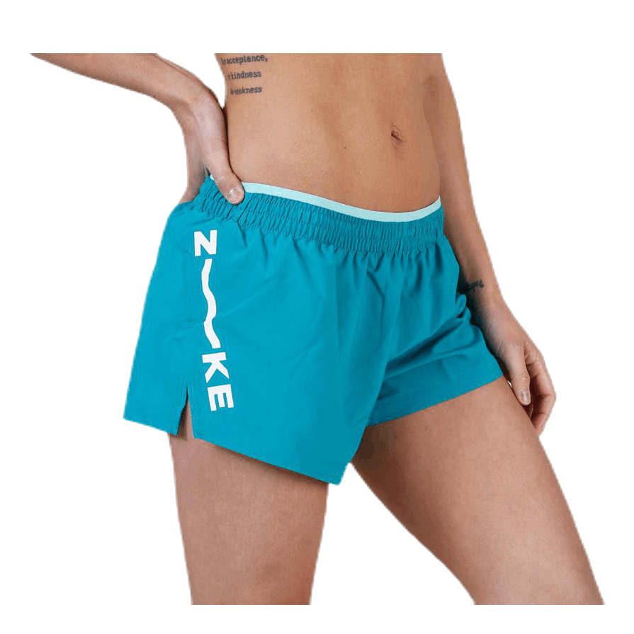 Elevate Track Short  Blue/Turquoise