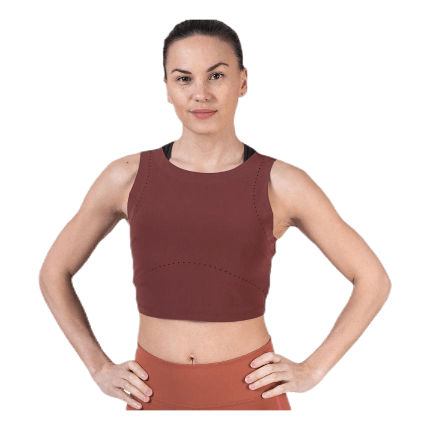 STR Woven Tank Brown/Black