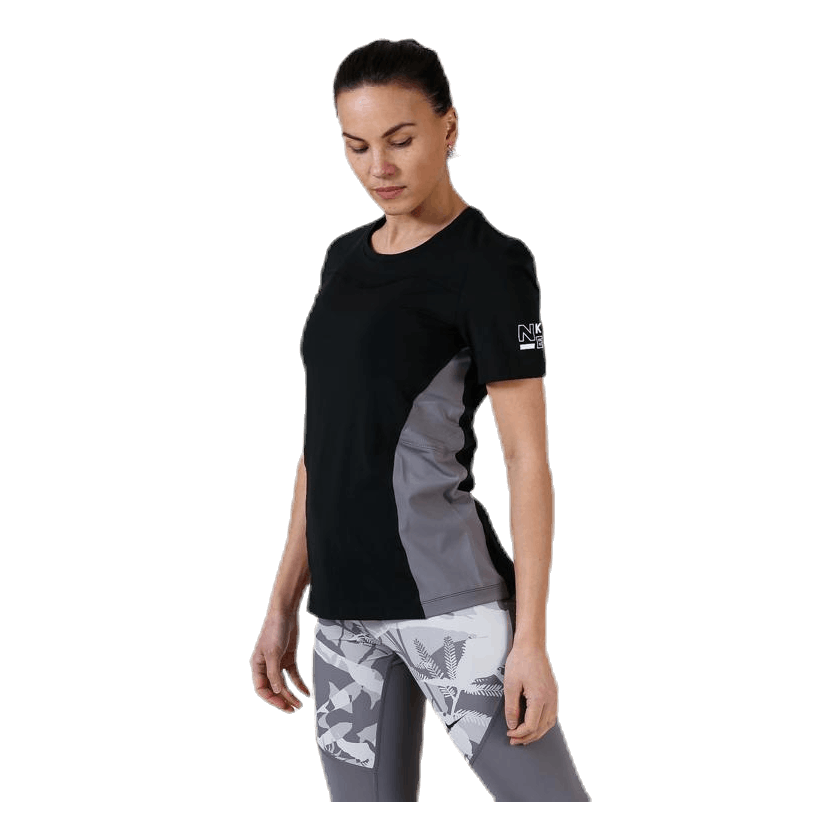 Pro Short-Sleeve Top Black/Grey