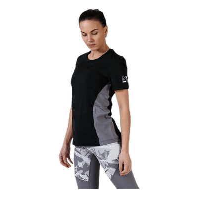 Pro Short-Sleeve Top Black/Grey