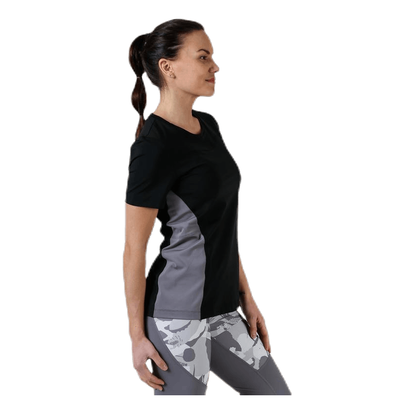 Pro Short-Sleeve Top Black/Grey