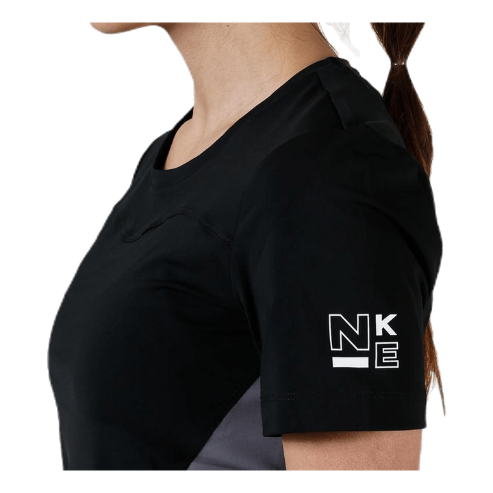 Pro Short-Sleeve Top Black/Grey