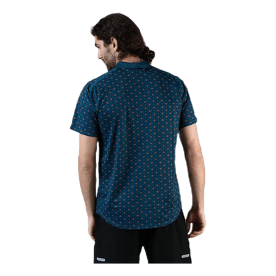 PS Polo Shirt Blue/Gold