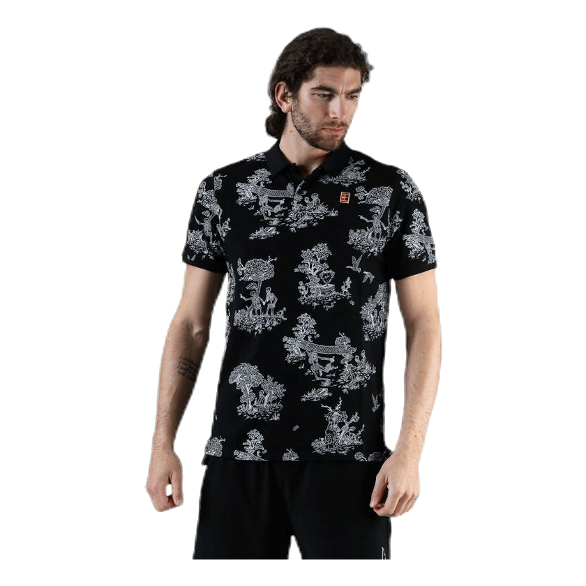 Heritage Polo Toile White/Black