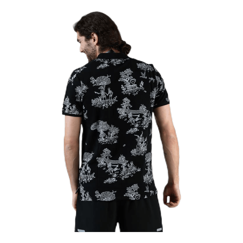 Heritage Polo Toile White/Black